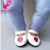 Balerínky se srdíčkem pro American girl a Baby Born 43-45 cm
