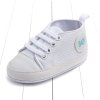 New Canvas Classic Sports Sneakers Newborn Baby Boys Girls First Walkers Shoes Infant Toddler Soft Sole White Baby