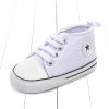 New Canvas Classic Sports Sneakers Newborn Baby Boys Girls First Walkers Shoes Infant Toddler Soft Sole 5