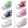 New Canvas Classic Sports Sneakers Newborn Baby Boys Girls First Walkers Shoes Infant Toddler Soft Sole 1