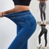 Stretch Well Fitness Fake Pockets High Waist Leggings Faux Denim Jeans Sexy Elastic Jeggings Soft Casual.jpg Q90.jpg (kopie)