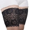 One Pair Women Anti Friction Thigh Bands Leg Warmers Silicone Female Anti Slip Thigh Leg Bands