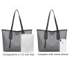 Women Vintage Shoulder Bag Pu Leather With Dark Print Large Capacity Handbag2