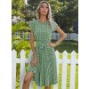 r Elegant High Waist Short Sleeve Midi Dresses 2023 Beach Casual.jpg 640x64011