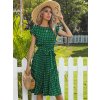 r Elegant High Waist Short Sleeve Midi Dresses 2023 Beach Casual.jpg 640x64013