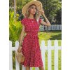 r Elegant High Waist Short Sleeve Midi Dresses 2023 Beach Casual.jpg 640x640
