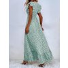 Chiffon Long Dresses Women Summer Sleeveless V Neck Polka Dot Dress Boho Beach Sundress Casual Elegant.jpg (3)
