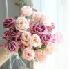 l simulation peony rose silk flower DIY home garden party wedding decoration4