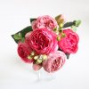 30cm Rose Pink Silk Peony Artificial Flowers Bouquet 5 Big Head and 4 Bud Cheap Fake.jpg 640x64015