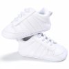 Baby Shoes Pu Leather Shoes Sports Sneakers Newborn Baby Boys Girls Stripe Pattern Shoes Infant Toddler 3
