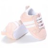 Baby Shoes Pu Leather Shoes Sports Sneakers Newborn Baby Boys Girls Stripe Pattern Shoes Infant Toddler A4