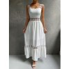 Boho White Dress Women Sexy Midi Dress Female Hollow Out Elegant Off Shoulder Beach Dress Ladies.jpg (3)