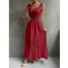 Boho White Dress Women Sexy Midi Dress Female Hollow Out Elegant Off Shoulder Beach Dress Ladies.jpg (6)