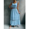 Boho White Dress Women Sexy Midi Dress Female Hollow Out Elegant Off Shoulder Beach Dress Ladies.jpg (1)