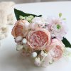 ose Pink Silk Bouquet Peony Artificial Flower 5 Big Head 4 Small.jpg 640x64016