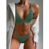 Brazilian Bikini Set 2023 Summer Female Swimsuit Halter Women Swimwear P