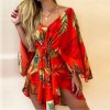 2023 New Summer Beach Elegant Women Dresses Sexy V Neck L (9)