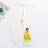 2019 Children Girls Leggings Summer Calf Length Pants Cartoon 3D Anna Elsa Girls Pants Children Trousers E