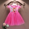 Lace High Quality Girl Dresses Princess Children Clothing Anna Elsa Cosplay Costume Kid s Party Dress 2
