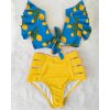 High Waist Ruffled Sexy Bikini Set 2022 Flounce Biquini Swimwear Women Two Pieces Swimsuit Floral Beach (18) kopie