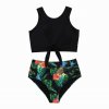 High Waist Bikini 2023 Swimsuit Women Beachwear Black Me (20)
