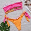 Para Praia Cameo Push Up Bikini Set Female Bandeau Swimsuit 2023 Luxury Rhinestone Bikini Women Swimwea (4)