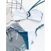 Para Praia New Patchwork Bandeau Bikini Set Halter Ring Swimsuit Micro Women Sexy Thong Swimwear Female