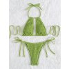 Smocked Halter Tie Side Bikini Swimsuit Women Two Piece Swimwear 2023 Bikini Set Summer Beach Bathing.jpg 640x640 (2) kopie