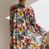Sexy High Waisted Bikini Three Pieces Floral Printed Swim (1)