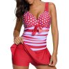 Plus Size Two Pieces Swimsuits Swimwear Women Flower Print Summer Large Bathing Suits Tankini Beachwear Sexy.jpg 640x640 (3)