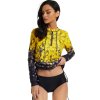Women Swimwear Long Sleeve Rash Guard Swimming Suit Rashguard Bathing Suit Maillot De Bain Fille Surfing (3)