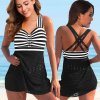 2022 Sexy Hollow Out Splicing Bikini Swimsuit Women Two Pieces Swimwear Brazilian Ta (24)