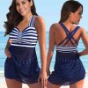 2022 Sexy Hollow Out Splicing Bikini Swimsuit Women Two Pieces Swimwear Brazilian Ta (25)