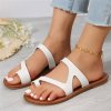Women Minimalist Thong Sandals 2023 New Fashion Flat Sandals Summer Outdoo (10)