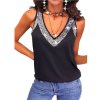 Summer Top Chiffon White T Shirt Fashion V neck Spaghetti Strap Sleeveless Tops Tshirts Casual Loose.jpg 640x640 (1)