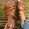 Women Minimalist Thong Sandals 2023 New Fashion Flat Sandals Summer Outdoo (21)