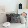 Nordic Golden Printed Cushion Cover 43x43cm D(2)