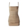Articat Black Sexy Bodycon Summer Dress 2019 Strapless Spaghetti Strap Bandage Mini Dress Party Casual Basic 6