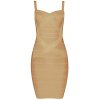 INDRESSME 2019 Bandage Dress Sexy Mini Spaghetti Strap Bodycon Strapless Club Party Summer Lady Dresses Femme Army Green