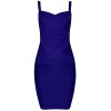 INDRESSME 2019 Bandage Dress Sexy Mini Spaghetti Strap Bodycon Strapless Club Party Summer Lady Dresses Femme Dark Blue