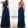 Sexy Women Multiway Wrap Convertible Boho Maxi Club Red Dress Bandage Long Dress Party Bridesmaids Infinity color 12