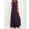 Sexy Women Multiway Wrap Convertible Boho Maxi Club Red Dress Bandage Long Dress Party Bridesmaids Infinity color 14