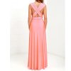 Sexy Women Multiway Wrap Convertible Boho Maxi Club Red Dress Bandage Long Dress Party Bridesmaids Infinity color 1