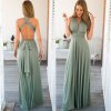 Sexy Women Multiway Wrap Convertible Boho Maxi Club Red Dress Bandage Long Dress Party Bridesmaids Infinity color 9