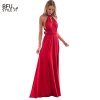 Sexy Women Multiway Wrap Convertible Boho Maxi Club Red Dress Bandage Long Dress Party Bridesmaids Infinity 1