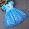 Dívčí šaty se síťovanou sukní Ledové království (Frozen)