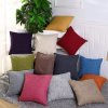 Inyahome 30x50cm 45x45cm Linen Pillow Case Solid Color Pillowcase Sofa Office Chair Lumbar Cushion Cover Anti.jpg Q90.jpg (2)