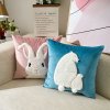 Rabbit Decorative Pillowcase Cute Soft Pillows For Sofa Bed Living Room Home Decoration Housse De Coussin.png (1)