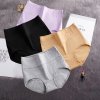 4Pcs Cotton Panties Women s High Waist Underwear Abdominal Plus Size Briefs Girls Female Seamless Underpants.jpg 640x640 (4)