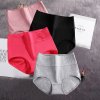 4Pcs Cotton Panties Women s High Waist Underwear Abdominal Plus Size Briefs Girls Female Seamless Underpants.jpg 640x640 (7)